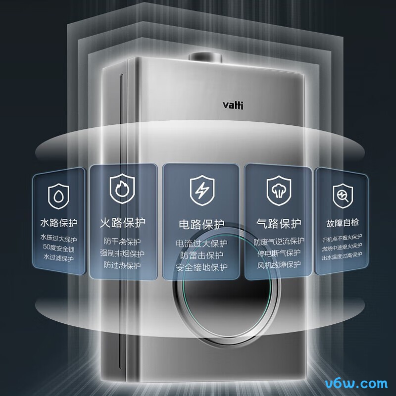 华帝i12103燃气热水器图片