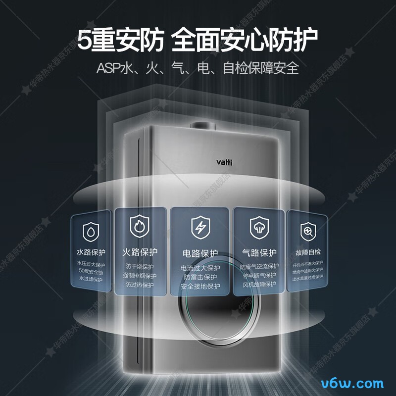 华帝i12103-13燃气热水器图片