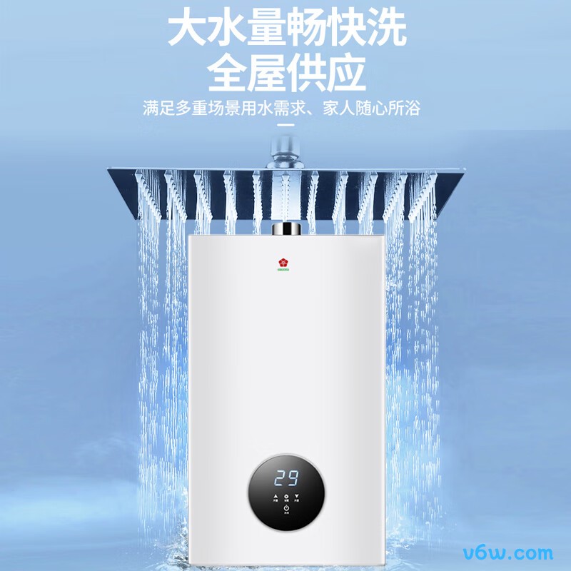 樱花雪JSQ22-10燃气热水器图片