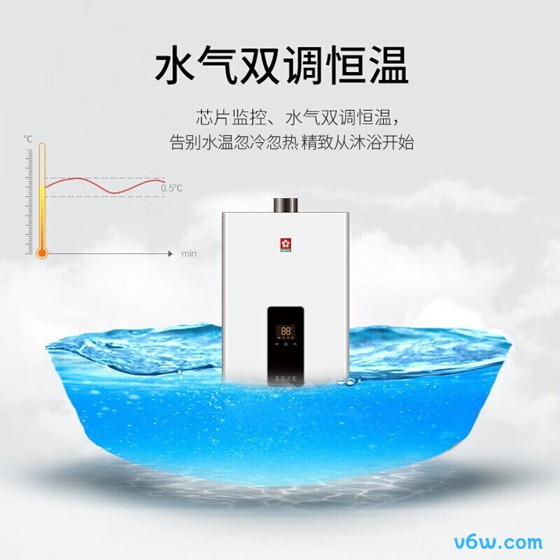 樱花DJP101燃气热水器图片