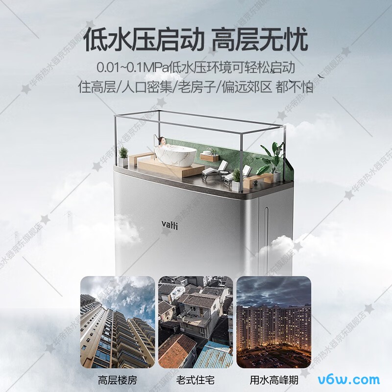 华帝i12103-16液化气燃气热水器图片