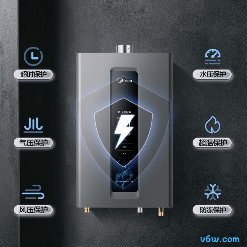 美的JSQ25-RF3燃气热水器图片