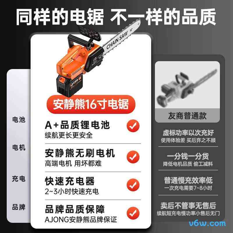 安静熊AJONG-JvN2电链锯图片