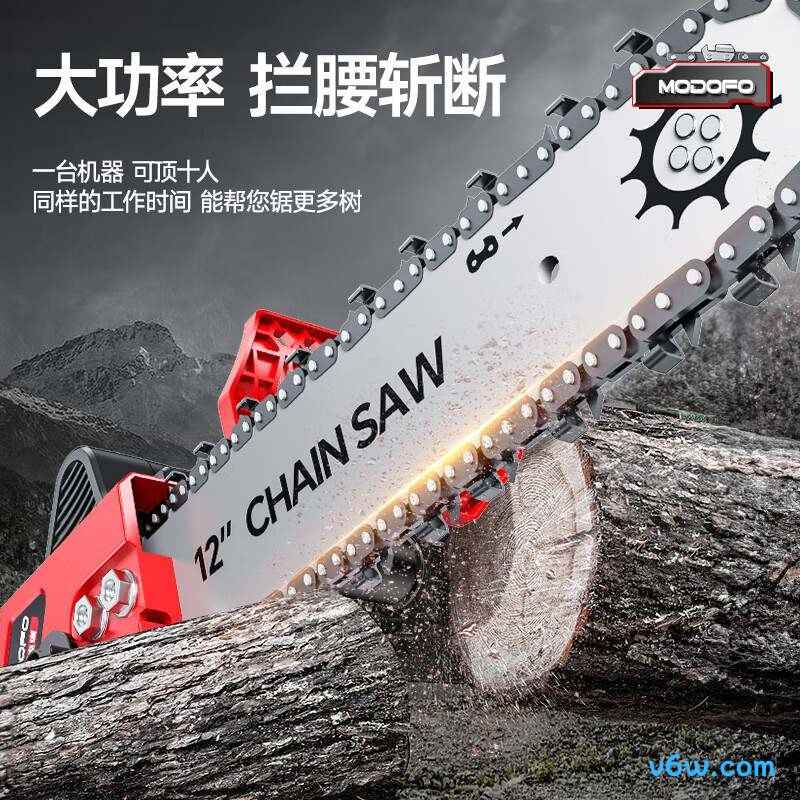 梦多福12寸电链锯图片