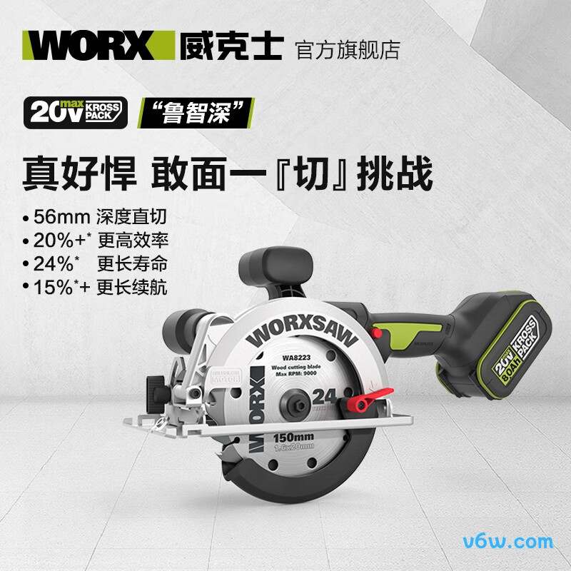 威克士WU535X.3电圆锯图片