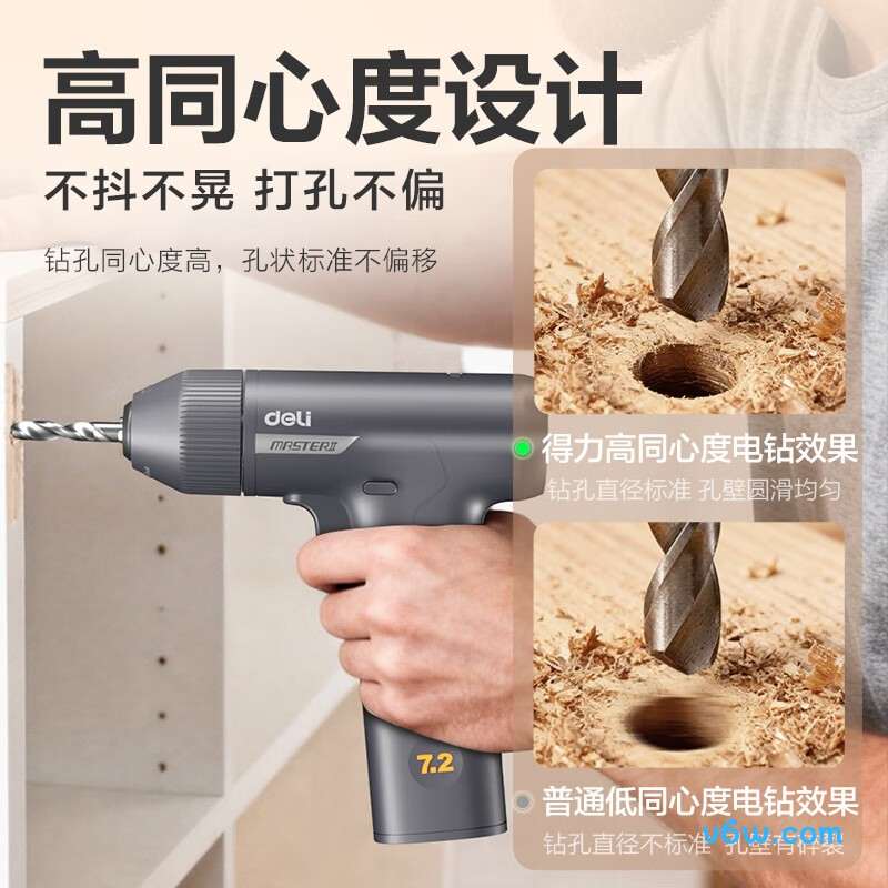 得力DY-DZ08-1A3电动螺丝批图片