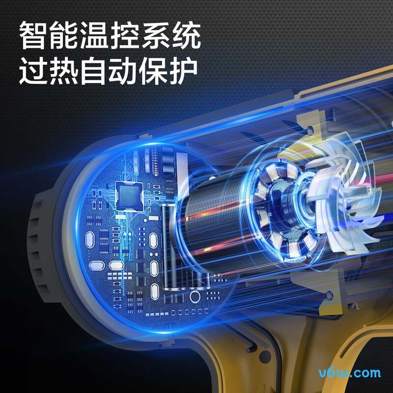 得力DL391160C热风枪图片