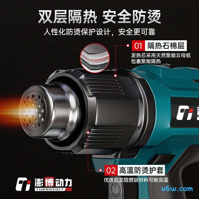 澎博动力QR711-15D热风枪图片