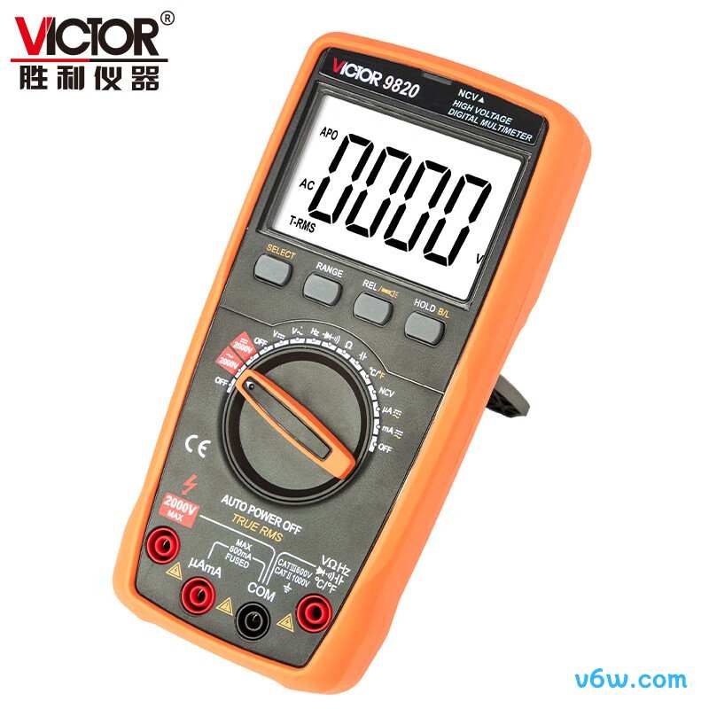胜利仪器VC9820万用表图片
