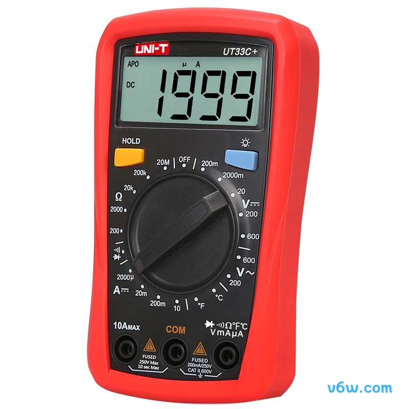 优利德UT33C+万用表图片