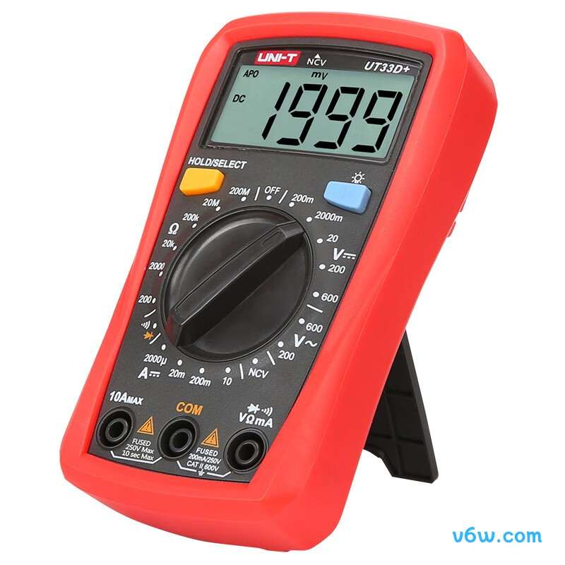 优利德UT33D+万用表图片