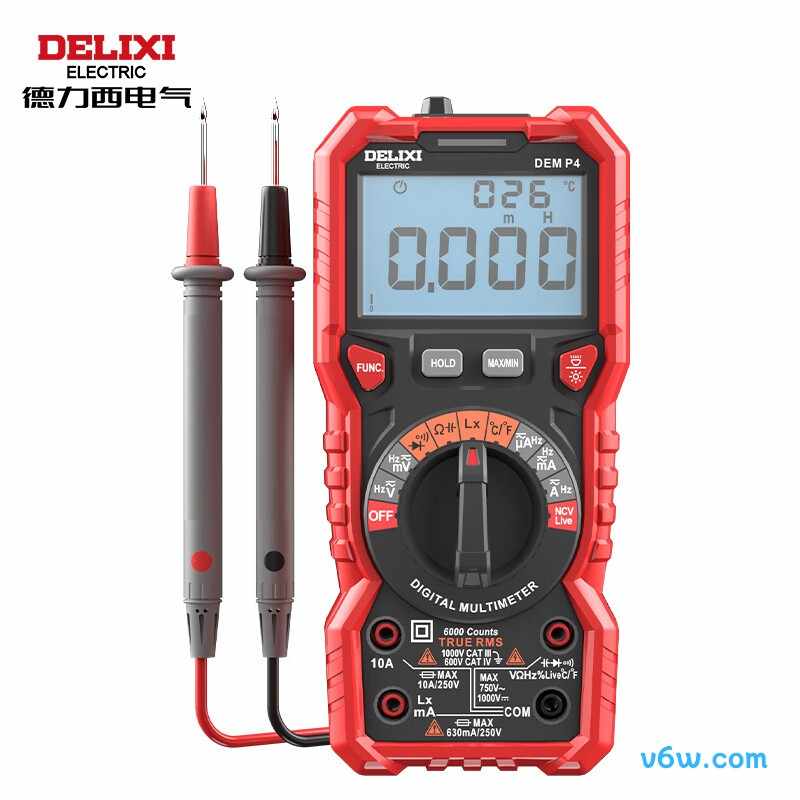 德力西P4万用表图片