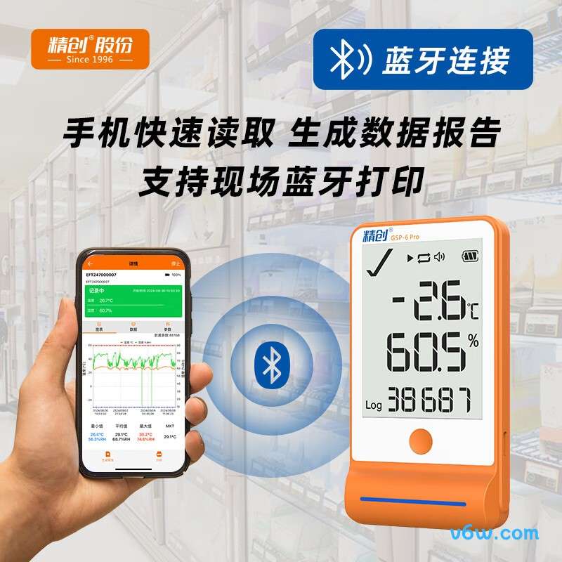 GSP-6Pro(CNAS校准)温湿度计图片