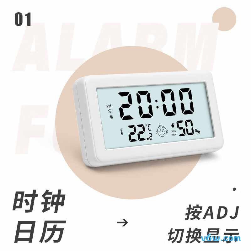 德力西DM-1032S温湿度计图片