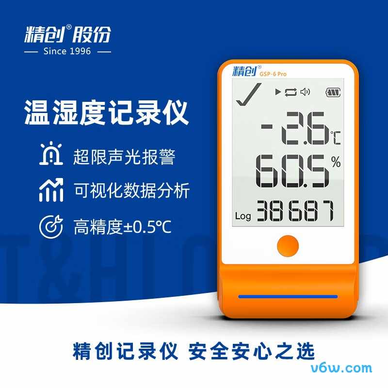 GSP-6Pro(CNAS校准)温湿度计图片