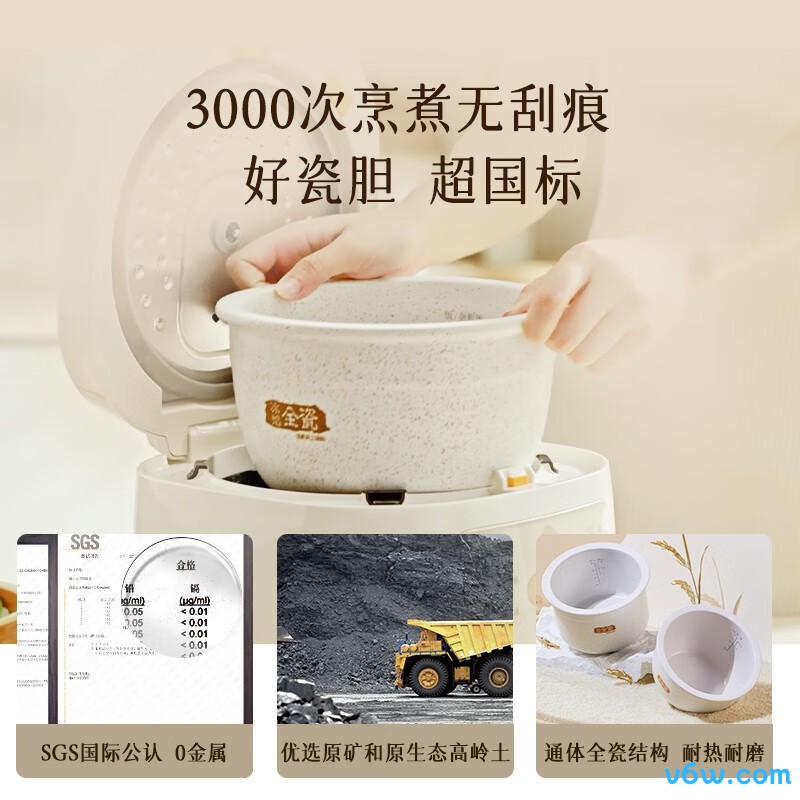 天际BYQC22A12GC电饭煲图片