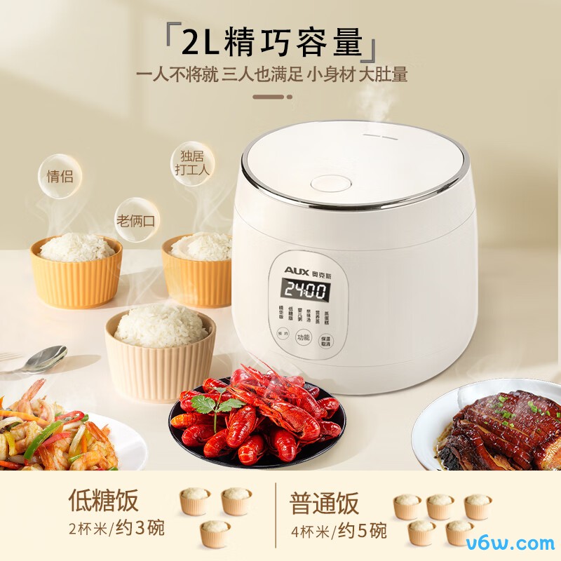 奥克斯VK-203F5电饭煲图片