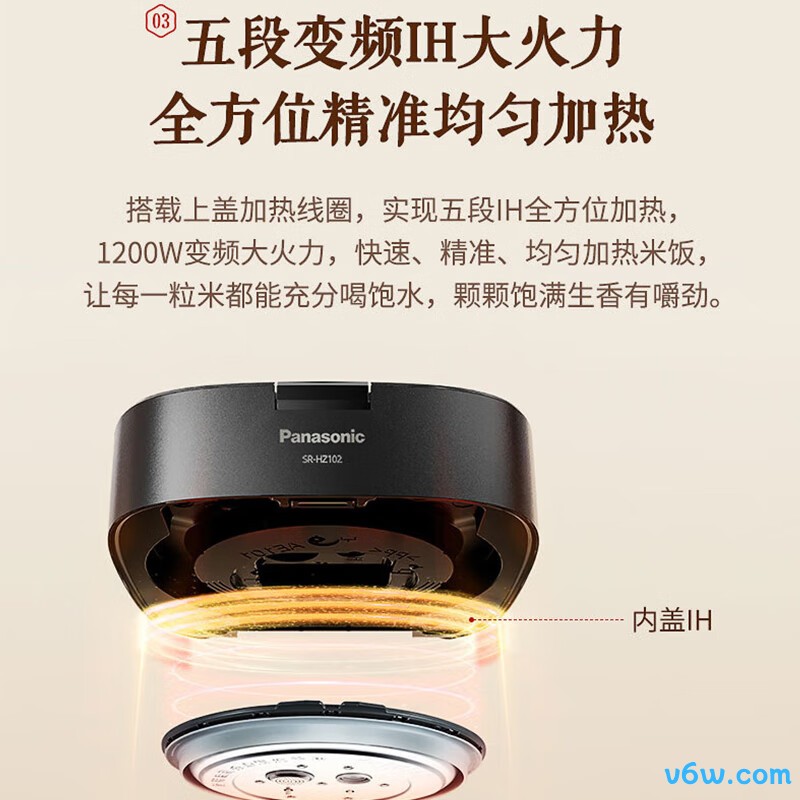 松下SR-HZ102电饭煲图片