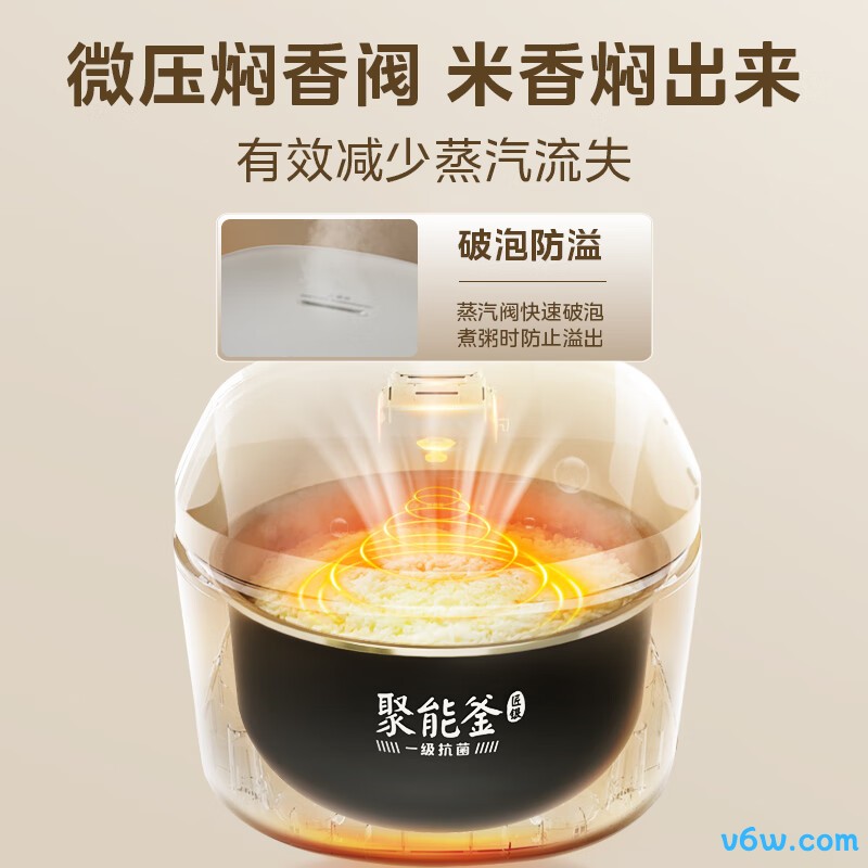 美的MB-AFB5041RL电饭煲图片