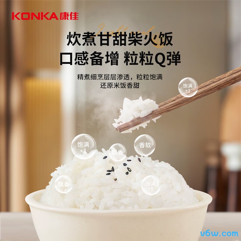 康佳KDFB-3051E-W电饭煲图片