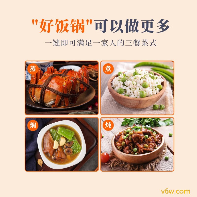 半球MW-DS50A1-G电饭煲图片