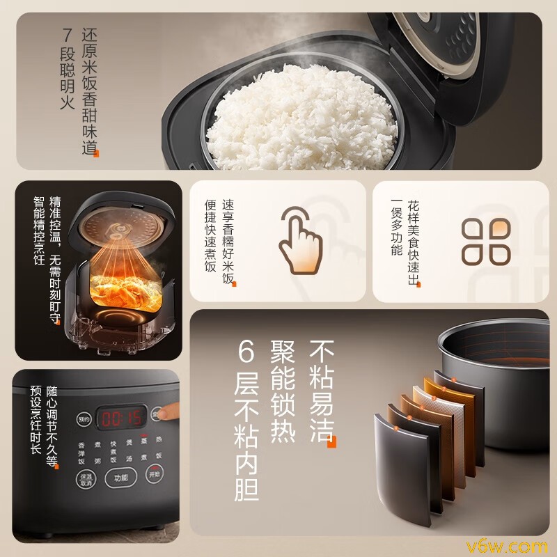 苏泊尔SF40FC0063电饭煲图片