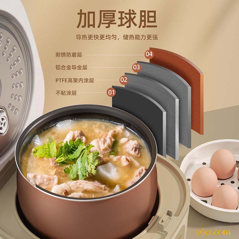 志高MND20-A电饭煲图片