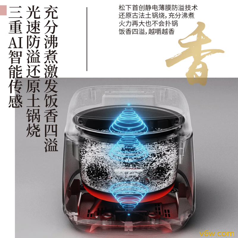 松下SR-H15NSJ-W电饭煲图片