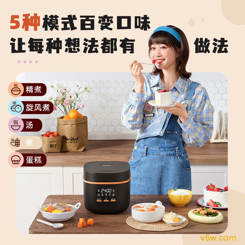 飞利浦HD3063/80电饭煲图片