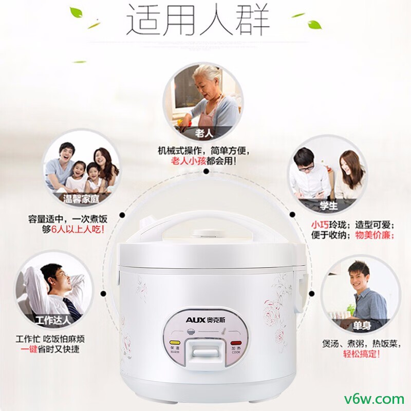 奥克斯WXA-0301电饭煲图片
