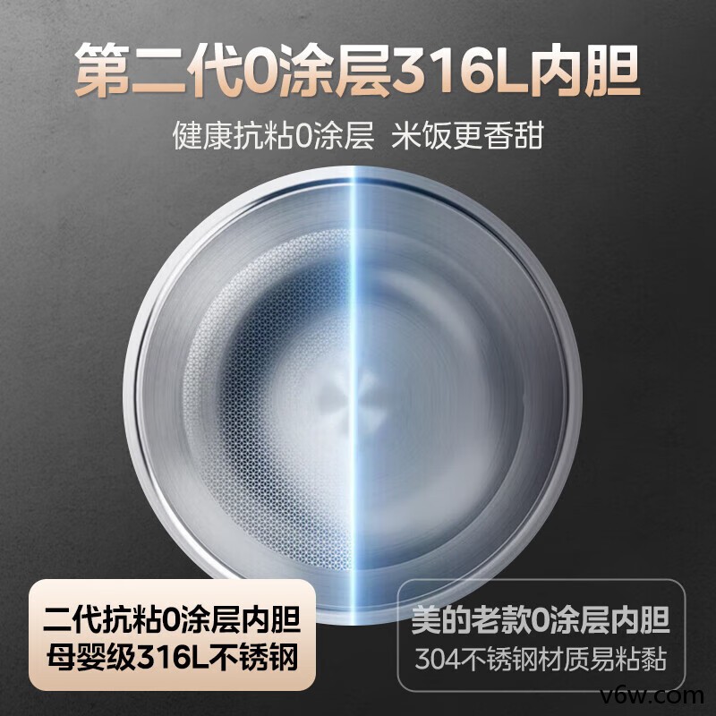 美的MB-CFB4065S电饭煲图片