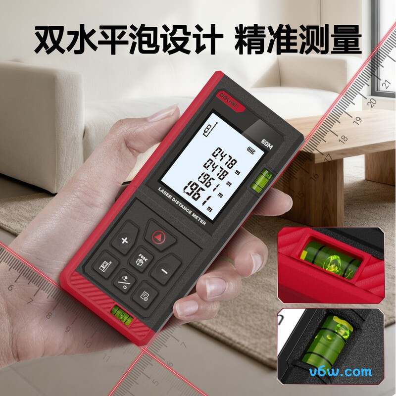 得力DL331060C测距仪图片