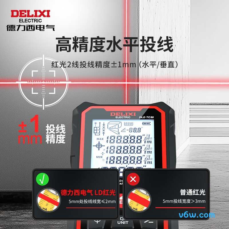 德力西DECEMLDTC50测距仪图片