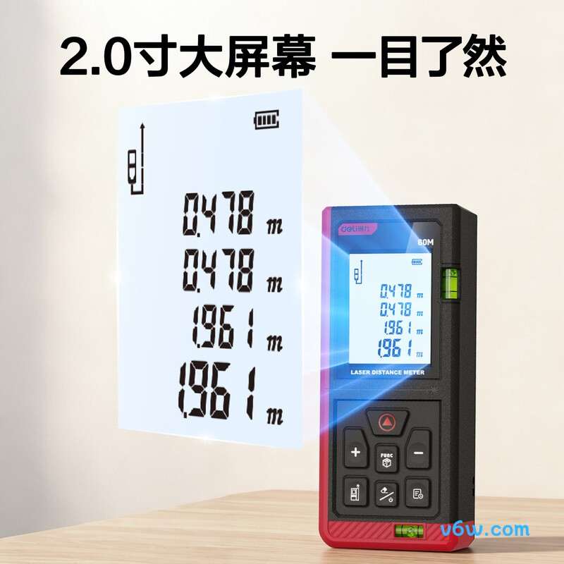 得力DL331060C测距仪图片