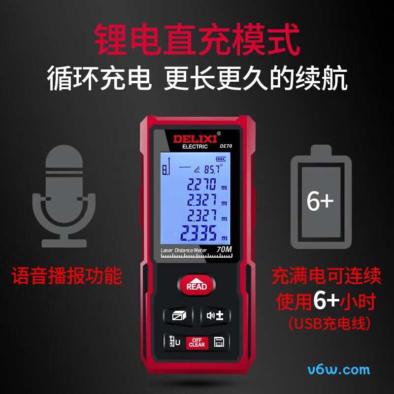 德力西DHECDYYCJYDE60测距仪图片