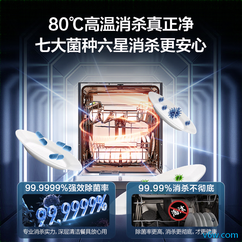 海尔EYBW163266GHU1洗碗机图片