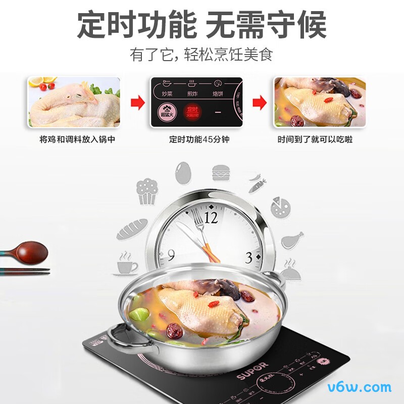 苏泊尔C22-IH68E8电磁炉图片