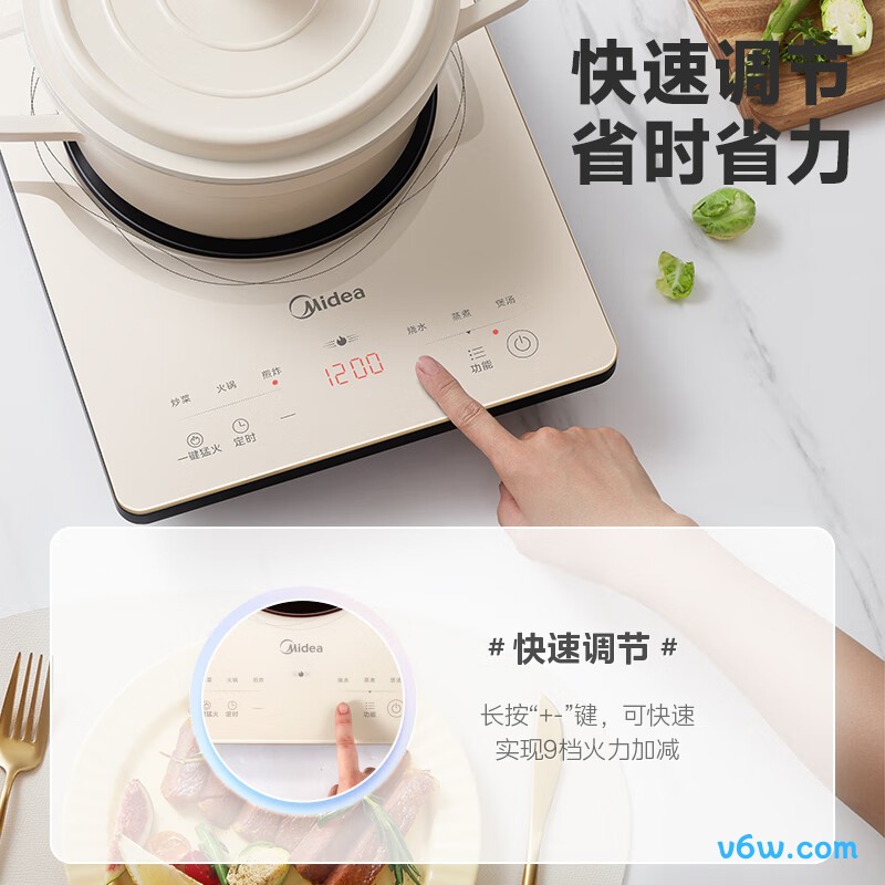 美的MC-E22BHT03电磁炉图片