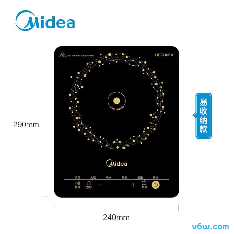 美的MC-E22B12A电磁炉图片