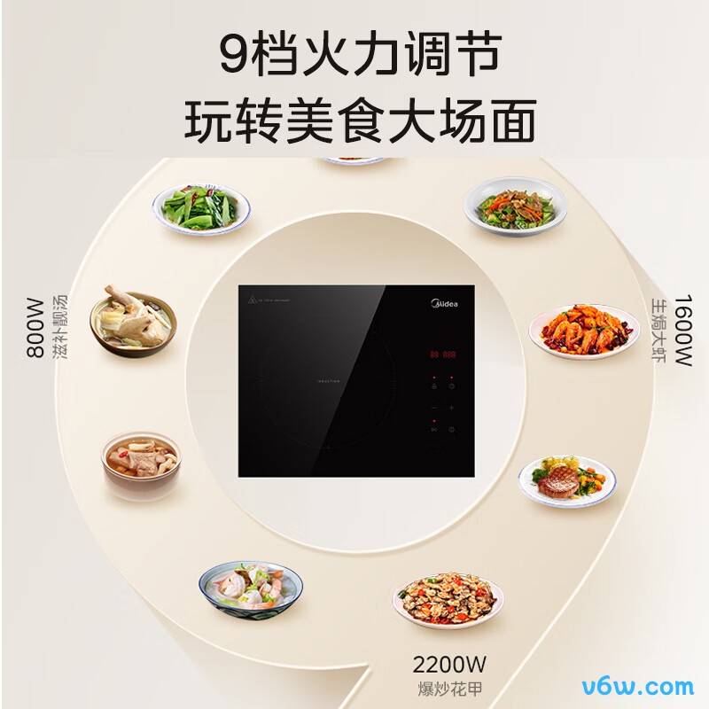 美的MC-DZ22S03E电磁炉图片