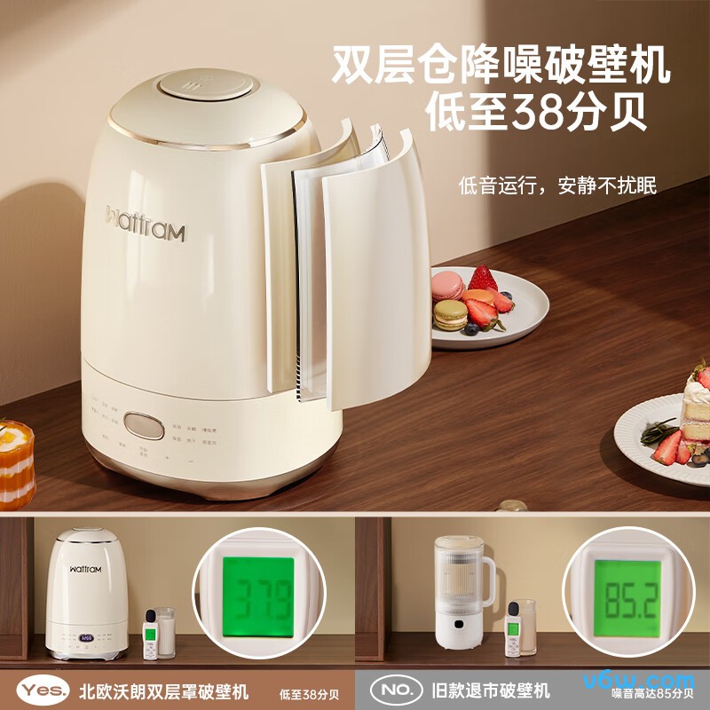 北欧沃朗M2破壁机图片