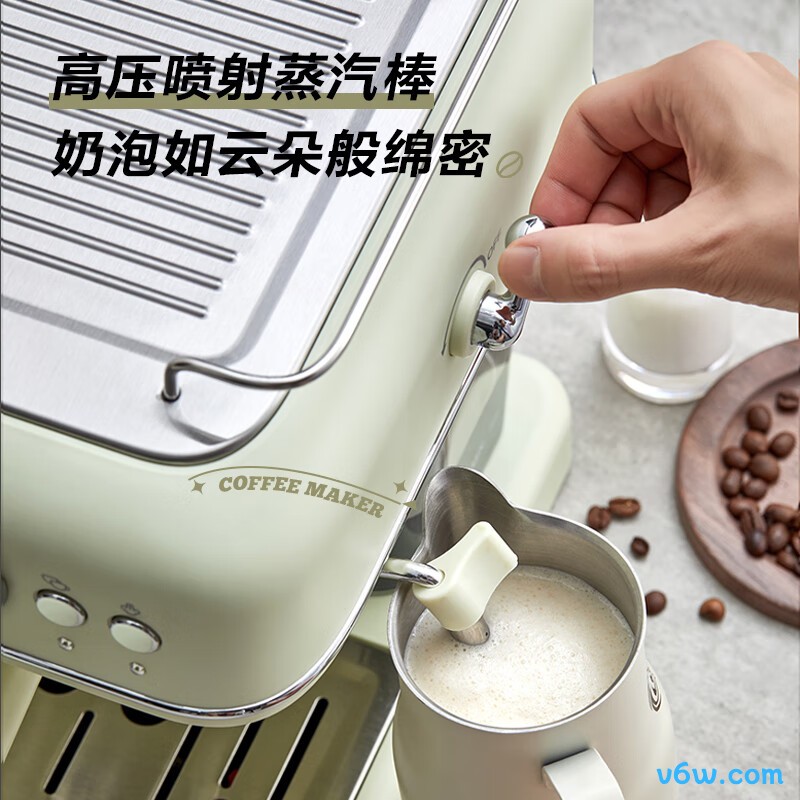 小熊KFJ-E12Q5半自动咖啡机图片