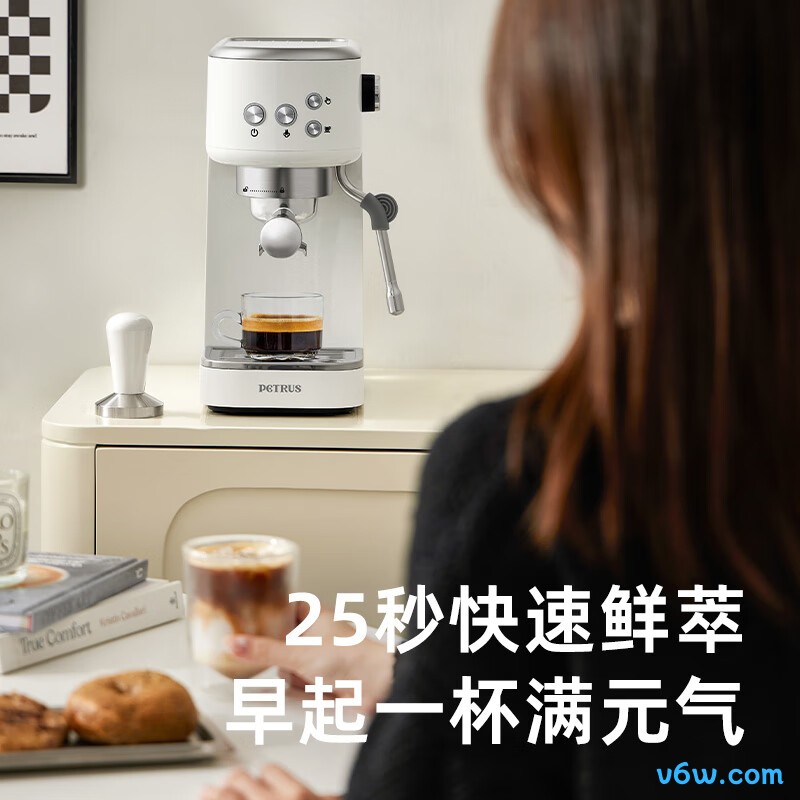 柏翠PE3366Pro半自动咖啡机图片