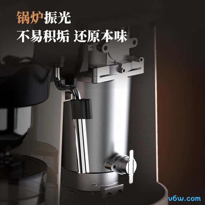 小熊KFJ-A02R2半自动咖啡机图片