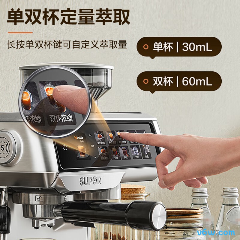 苏泊尔SW-CFB301PRO半自动咖啡机图片