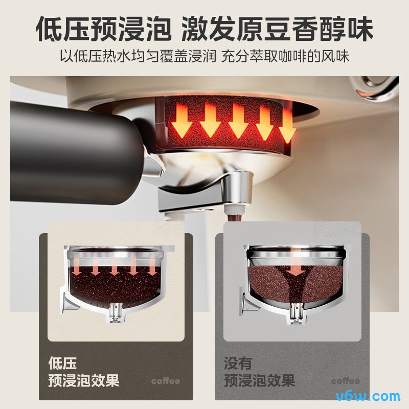 美的MA-KFE07半自动咖啡机图片