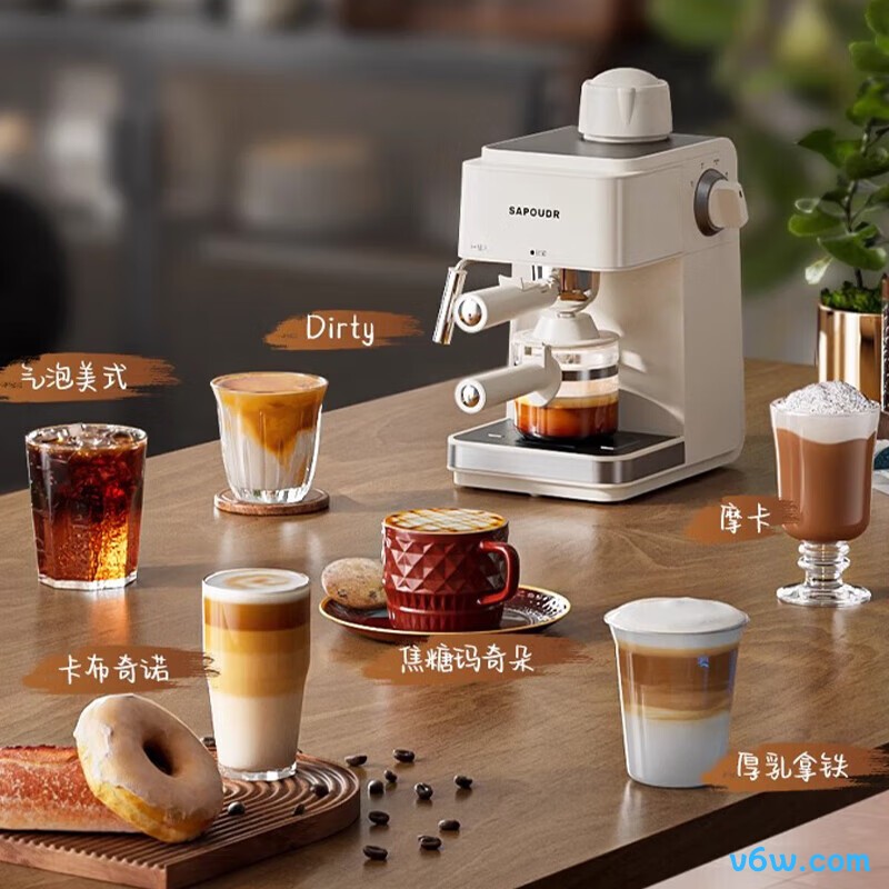 赛普达EA09半自动咖啡机图片