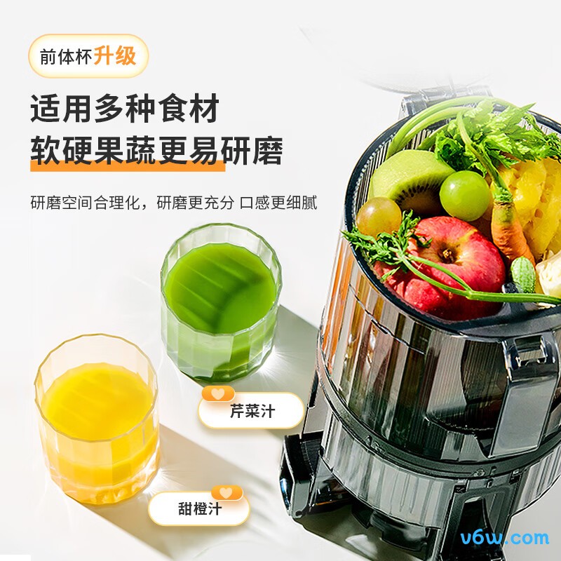 惠人H70FT-BIC06WH榨汁机图片