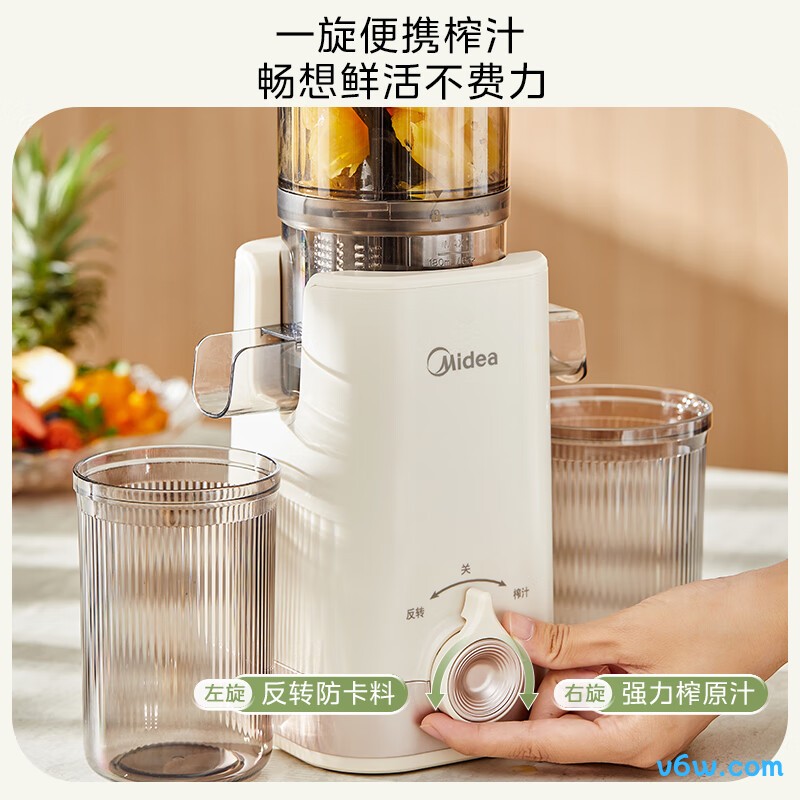美的MJ-ZZ12W1-029榨汁机图片