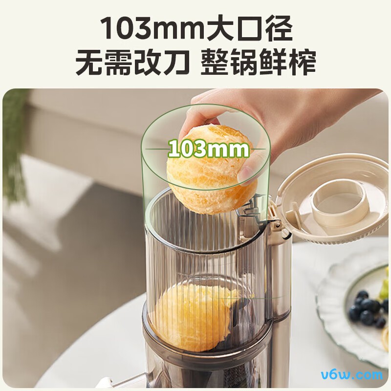 美的MJ-ZZ12W7-002榨汁机图片